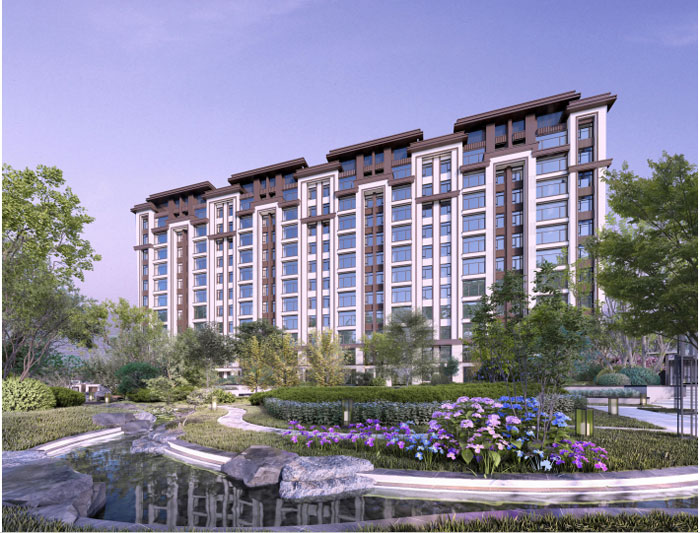 尚城郡府一期项目辽阳市灯塔市11万㎡设计案例