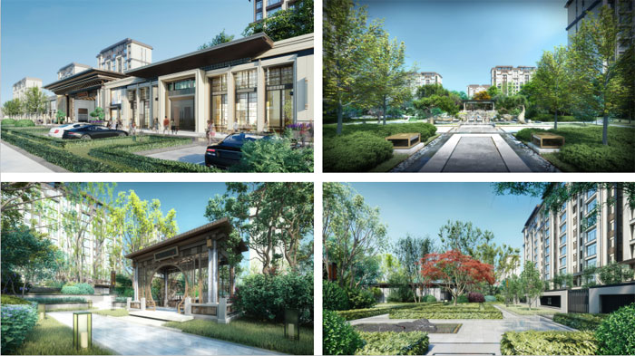 尚城郡府一期项目辽阳市灯塔市11万㎡设计案例