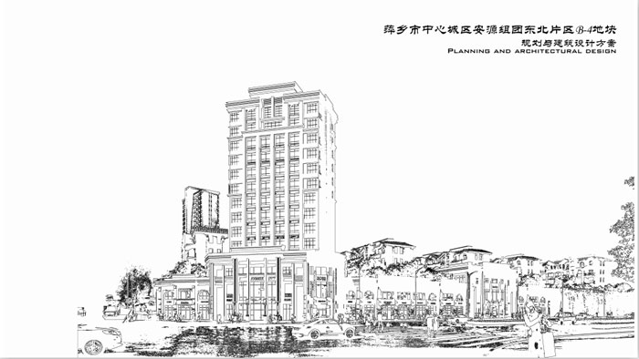 萍乡市中心城区安源住宅项目萍乡市安源区6.4万㎡设计案例