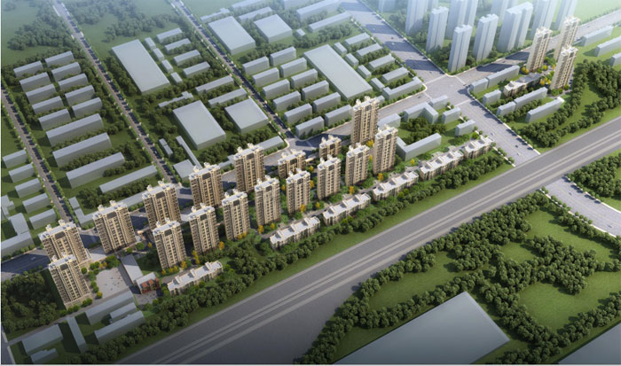 沈阳东站棚改一期项目沈阳市大东区49.7万㎡设计案例