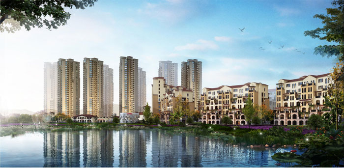 俊安?惠州水口住宅项目广东省惠州市13.9万㎡设计案例