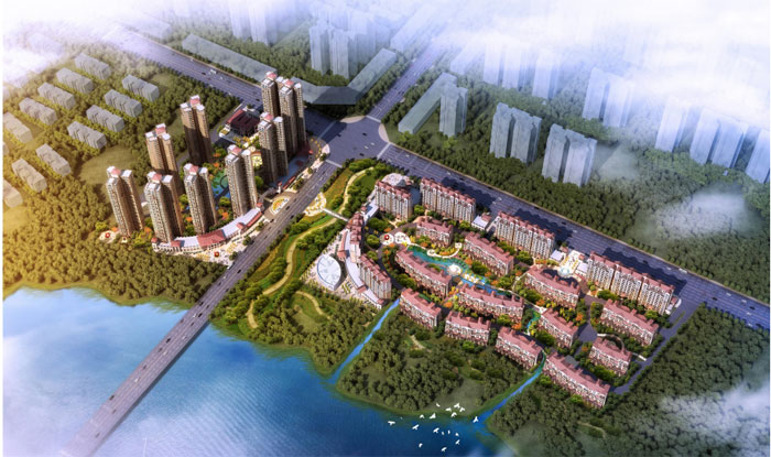 俊安?惠州水口住宅项目广东省惠州市13.9万㎡设计案例