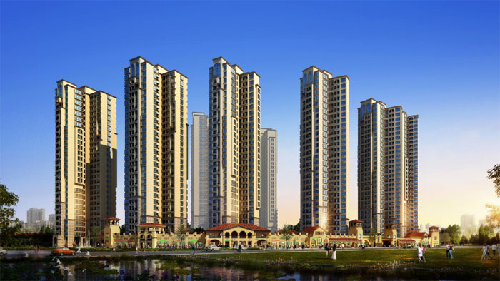 俊安?惠州水口住宅项目广东省惠州市13.9万㎡设计案例