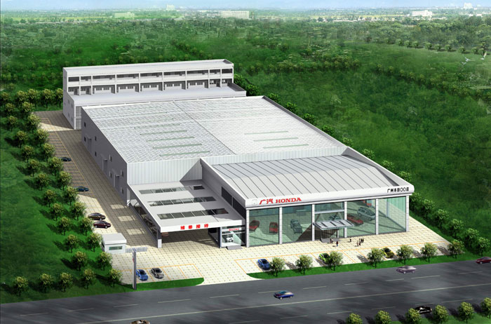 广本4s店B级店设计案例