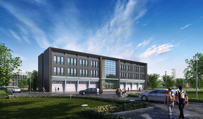 铁岭开发区办公楼设计案例