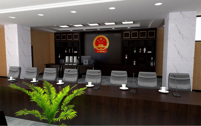 辽宁省**人民法院项目辽宁省沈阳市400㎡设计案例