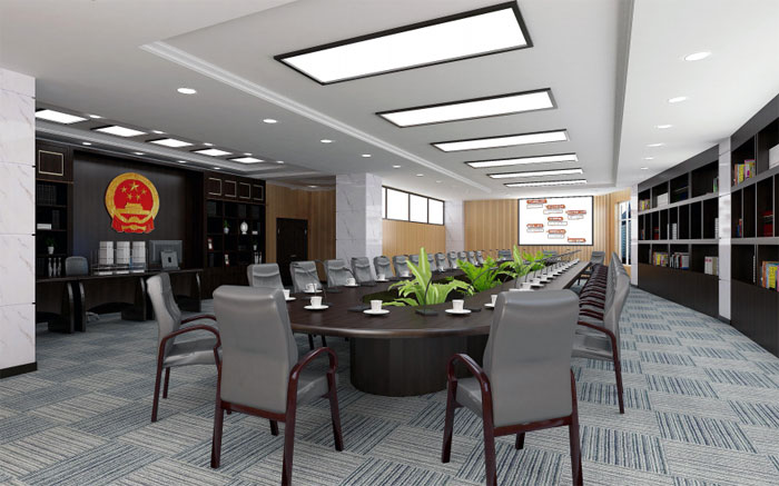 辽宁省**人民法院项目辽宁省沈阳市400㎡设计案例