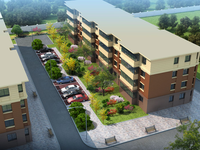 辽宁盘锦东合社区规划设计案例