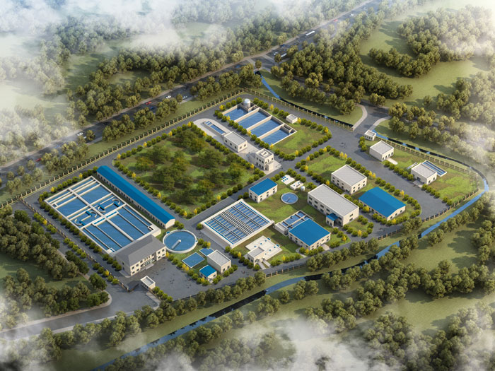 辽宁锦州市松山污水厂设计案例