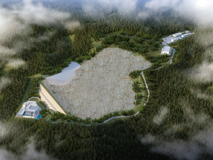 辽宁省宽甸垃圾场项目设计案例